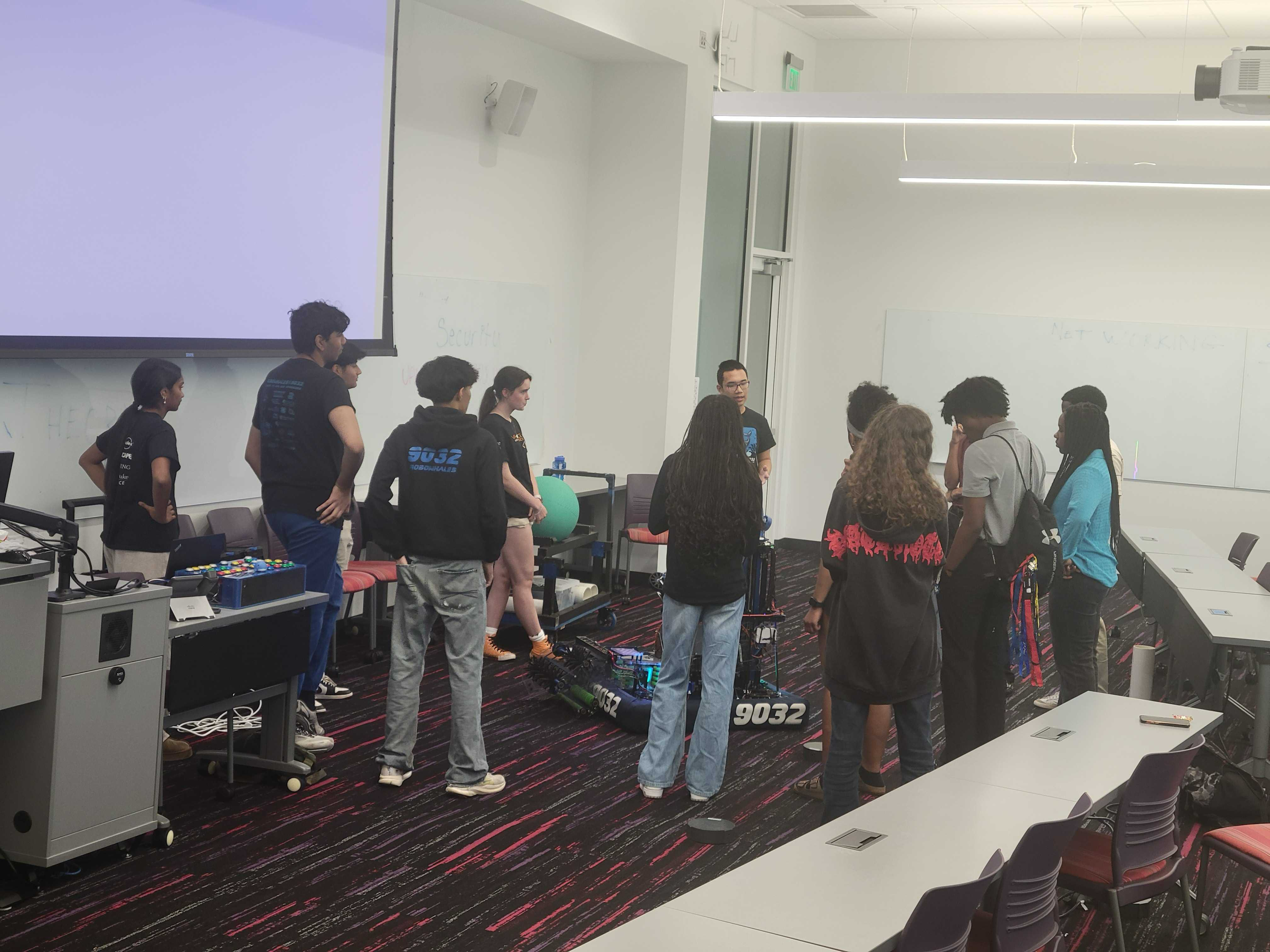 Robowhales team 9032 National Society of Black Engineers and Scientists NSBE at NC State