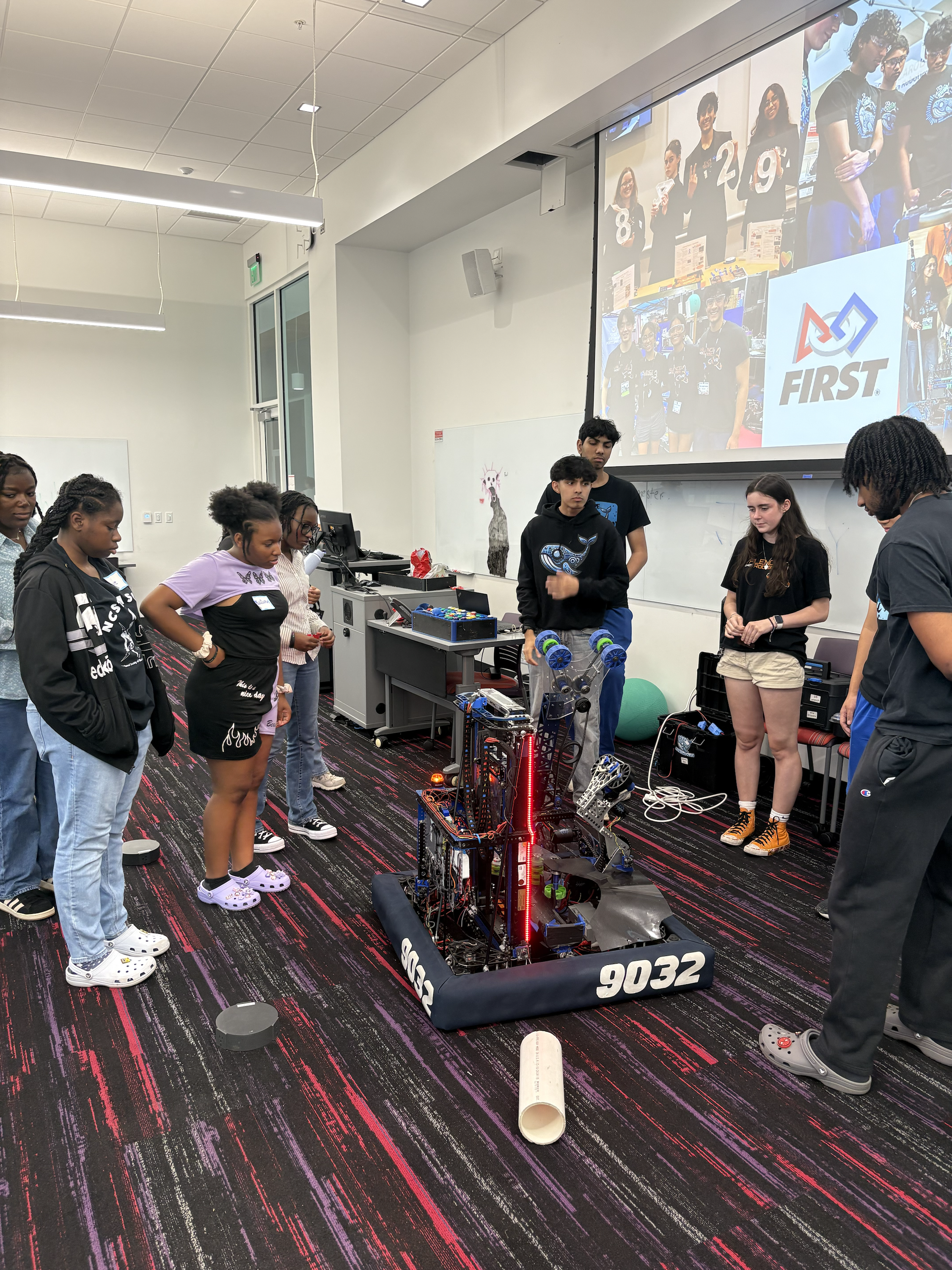 Robowhales team 9032 National Society of Black Engineers and Scientists NSBE at NC State (2)