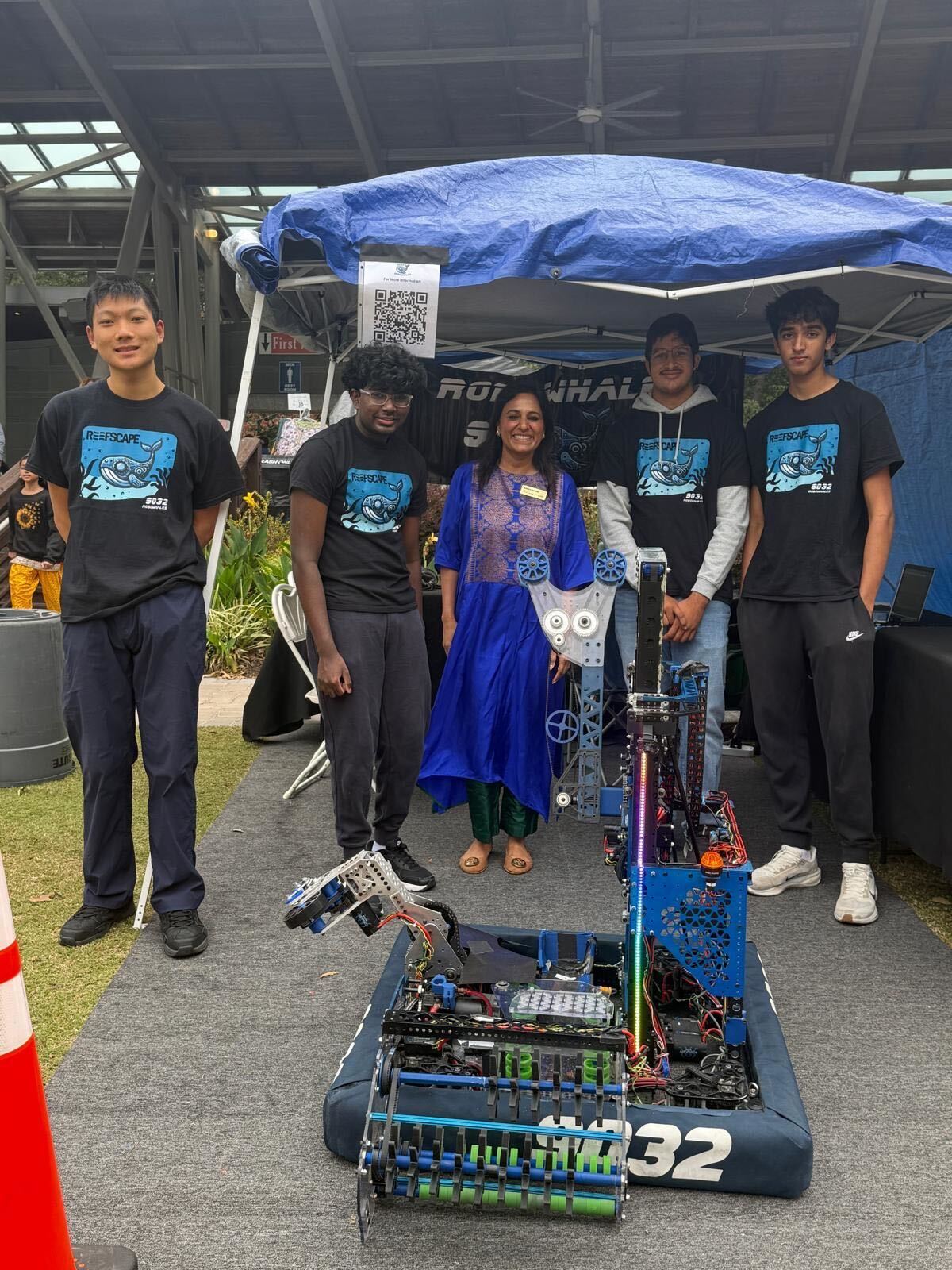 Robowhales team 9032 Cary Diwali (1)