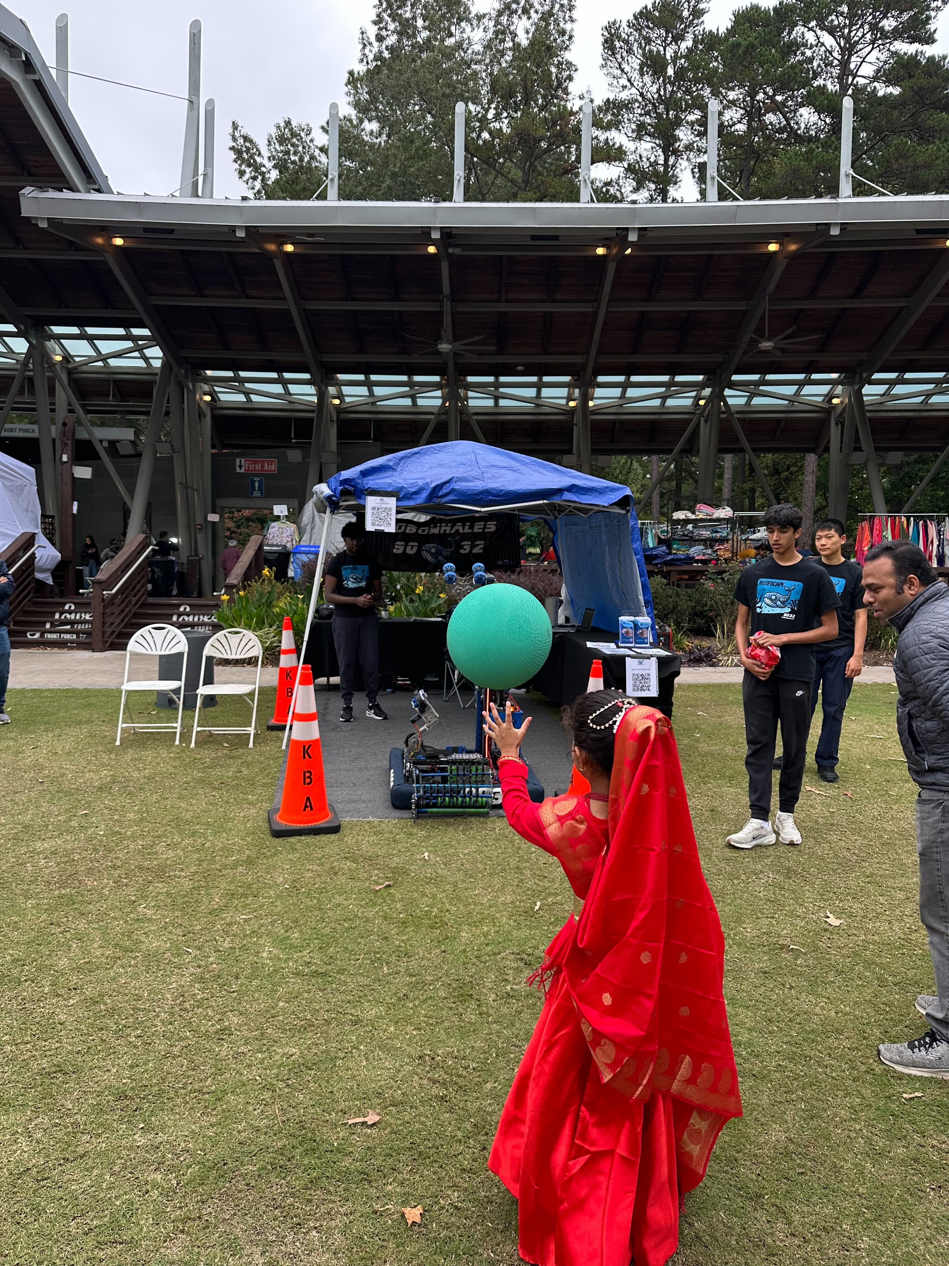 Robowhales team 9032 Cary Diwali (3)