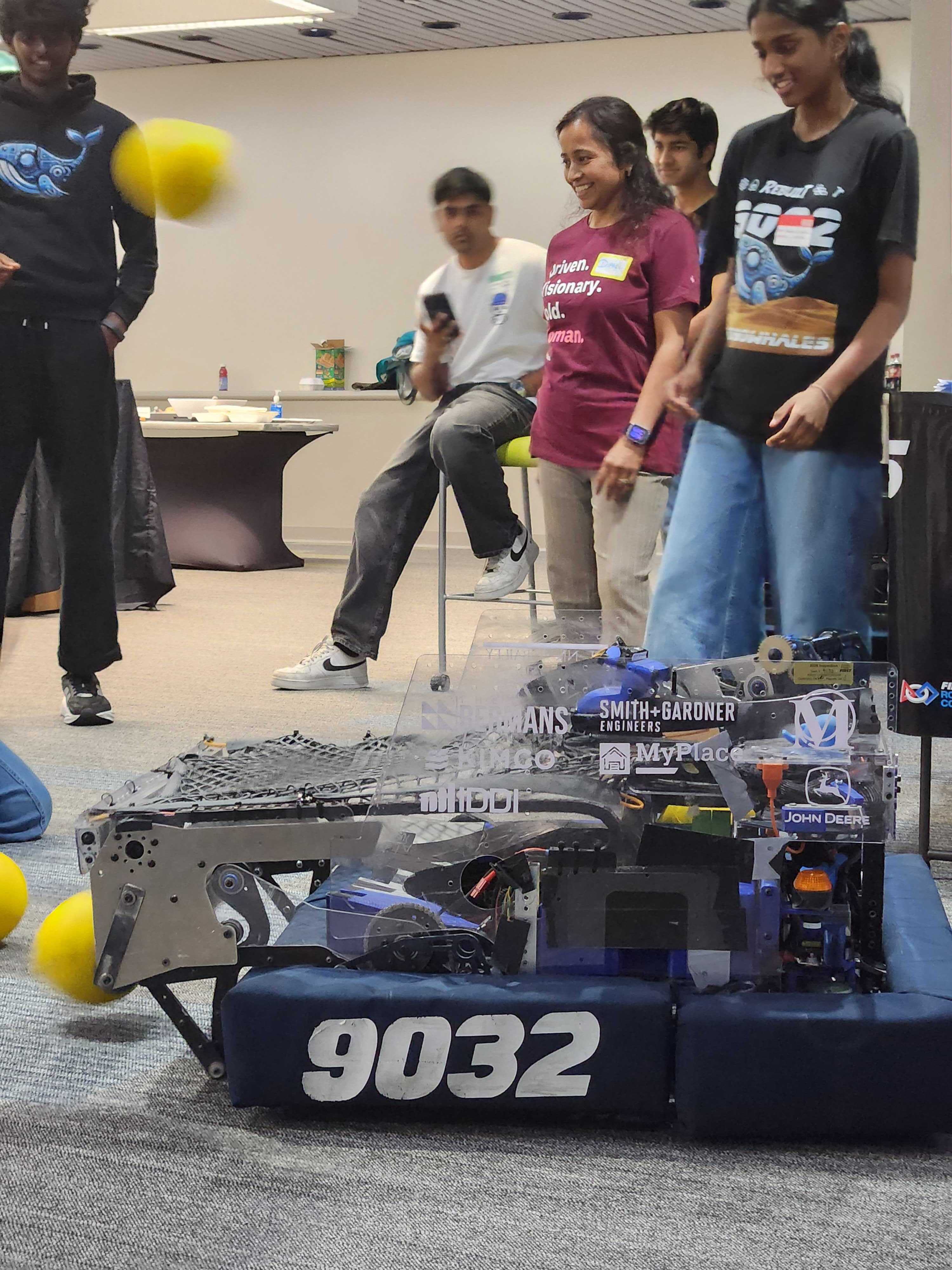 Robowhales team 9032 IBM Tech Explorers Camp (2)